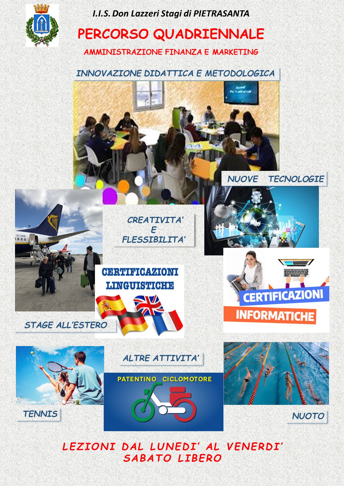 Percorso quadriennale amministrazione finanza e marketing